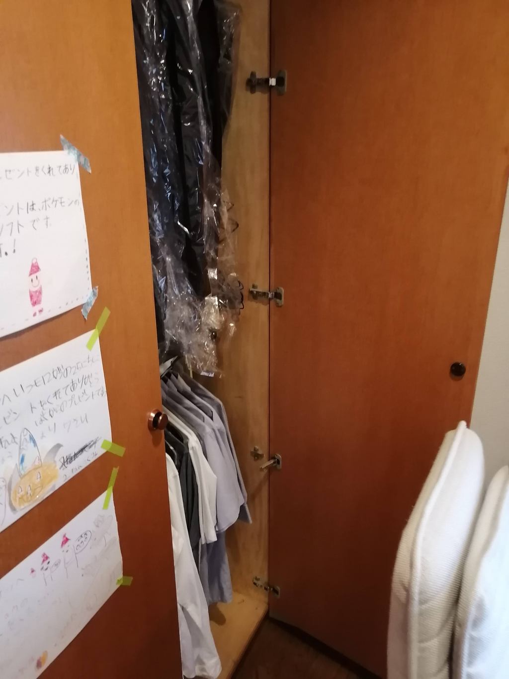 東京都江東区　下駄箱収納解体・分解工事